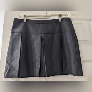 Pleated mini skirt